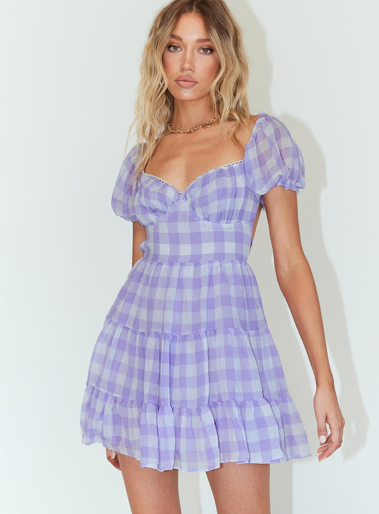 Danny Mini Dress Lilac